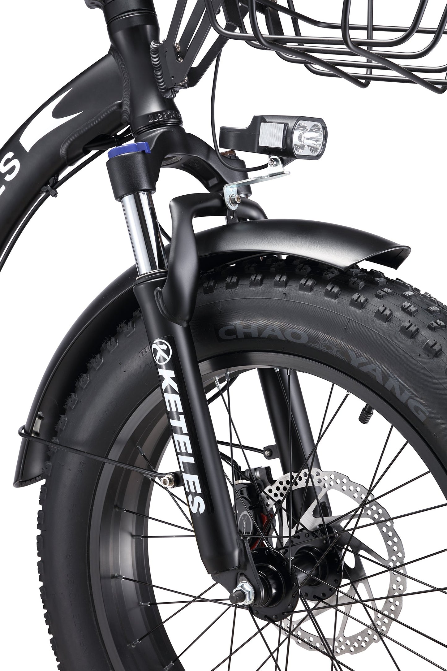 KETELES KF9 1000W 20 Inch Fat Tire Folding Electric Bicycle