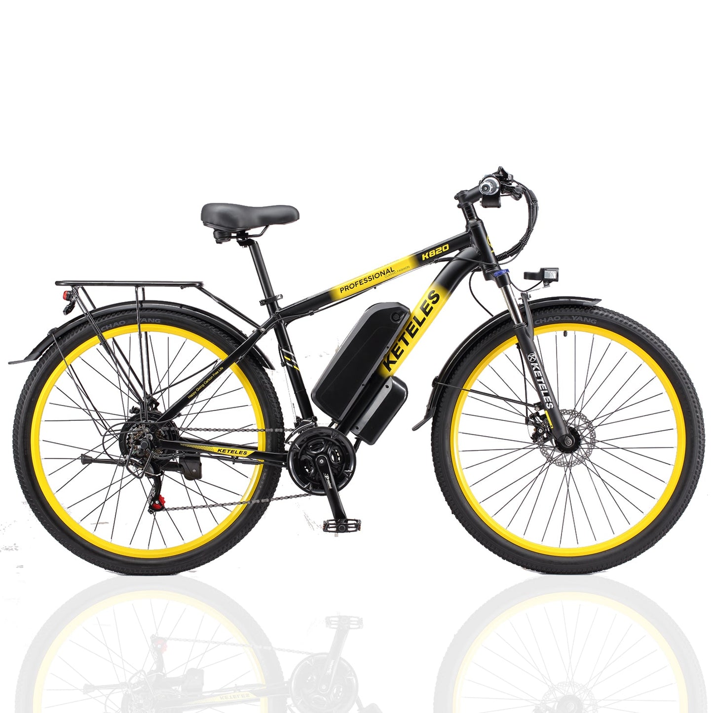 KETELES K820 750W 23AH Single Motor Mountain Ebike