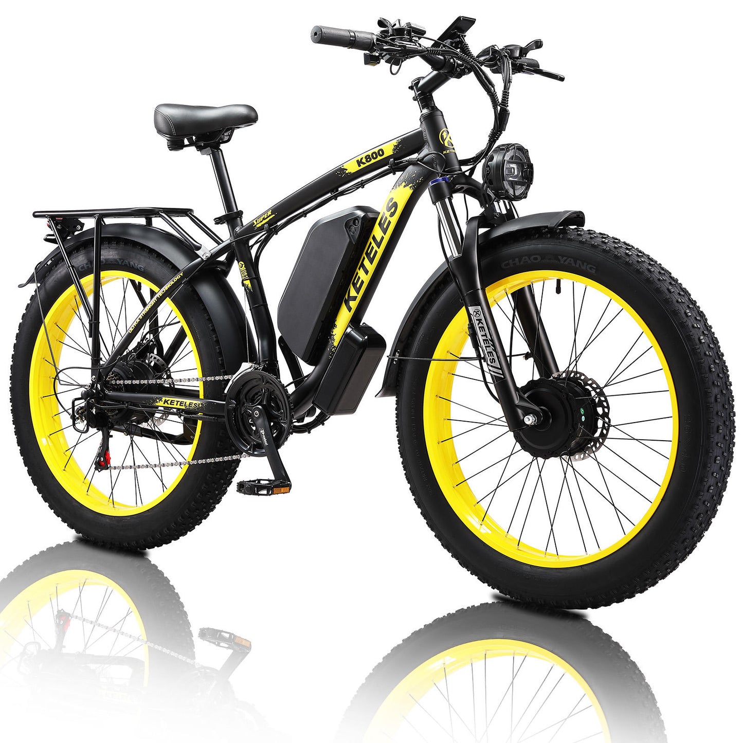KETELES k800 2000W black yellow
