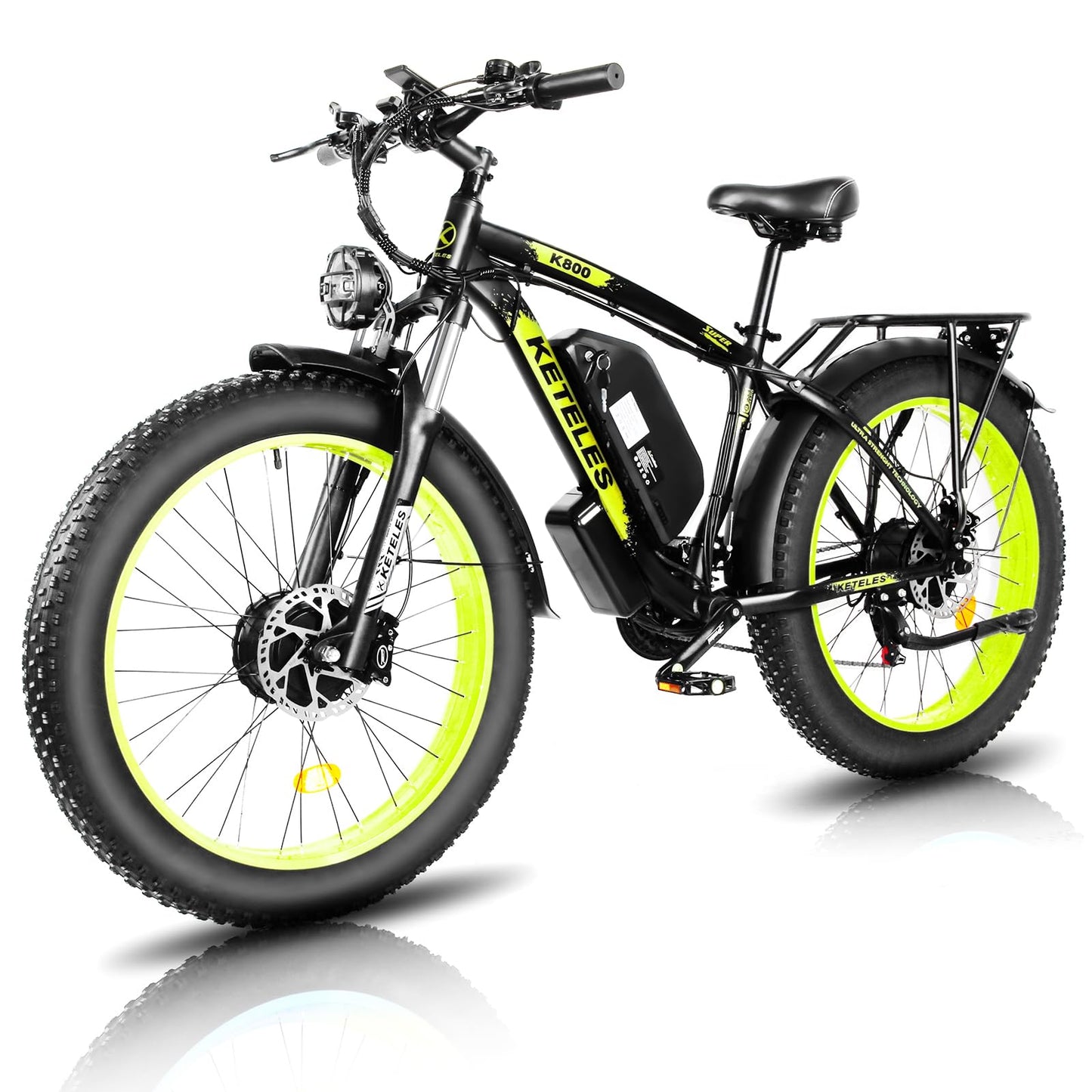 KETELES k800 2000W black green 01