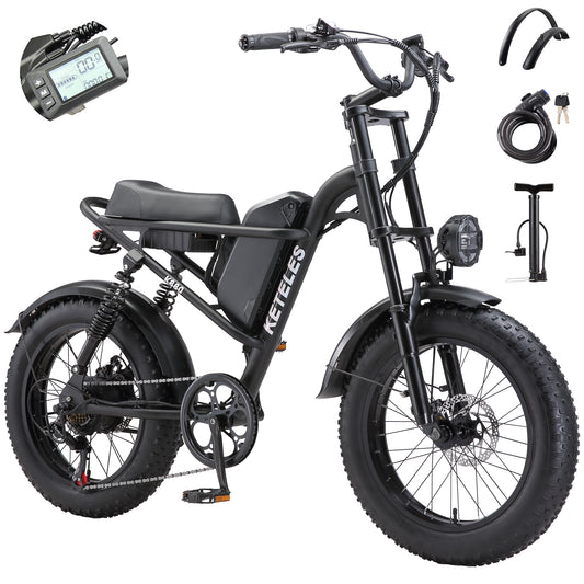 Keteles K880 48V 23Ah 1000W Fatbike