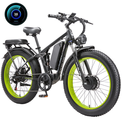 KETELES KAIJIELAISI V3 Pro 3200W 52V26AH Dual Motor E-Bike