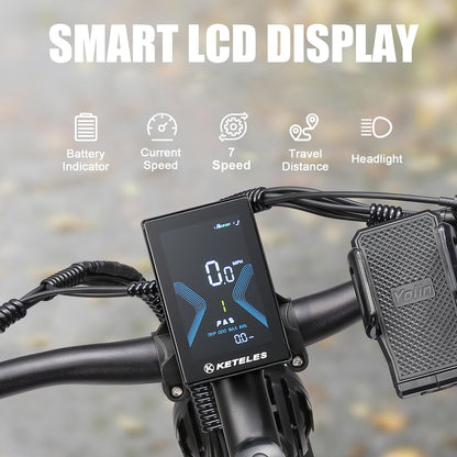 KETELES KAIJIELAISI V3 Pro 3200W 52V26AH Dual Motor E-Bike
