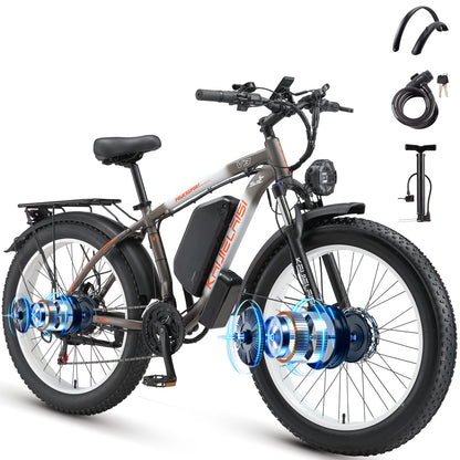 KETELES KAIJIELAISI V3 2000W Dual Motor Ebike