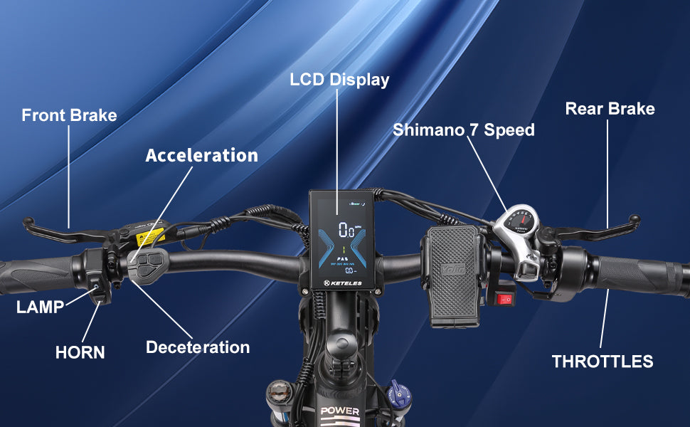 KETELES KAIJIELAISI V3 Pro 3200W 52V26AH Dual Motor E-Bike