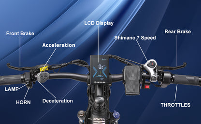KETELES KAIJIELAISI V3 Pro 3200W 52V26AH Dual Motor E-Bike