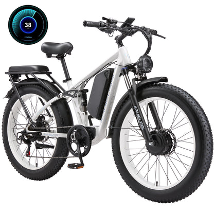 KETELES KAIJIELAISI V3 Pro 3200W 52V26AH Dual Motor E-Bike