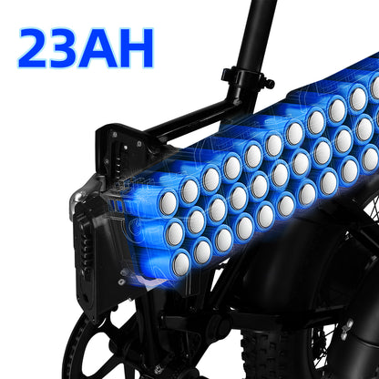 KETELES KF10 48V 1000W 20 Inch Fat Tire Takeaway Delivery Folding Ebike