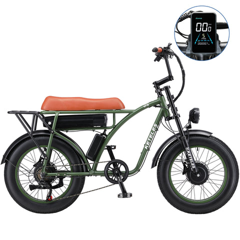 KETELES KF8 2000W Dual Motor Electric Mountain Bike