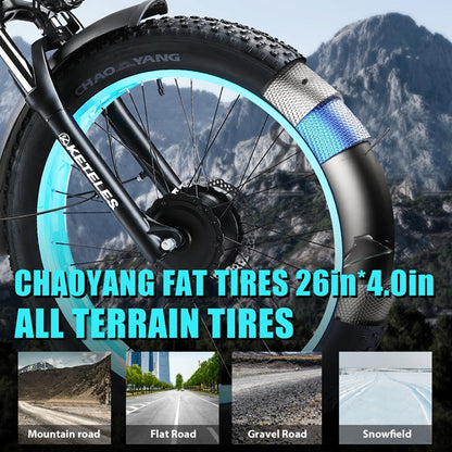 KETELES K800 4000W 52V32AH Dual Motor Fat Mountain E-Bike