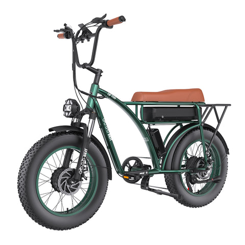 KETELES GF750 2000W 48V  17.5AH Fat Tire Electric Retro Bike