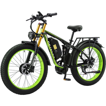 KETELES K800Pro 250W Dual Motors 26" Inch Fat Tire E-Bike