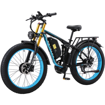 KETELES K800Pro 250W Dual Motors 26" Inch Fat Tire E-Bike