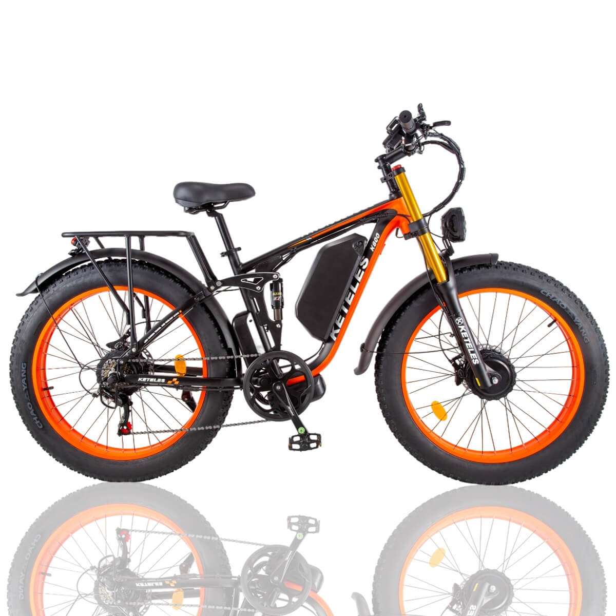 keteles elektrofahrräder KETELES K800 Pro 2000W Elektrofahrrad Dual Motor 48V 26AH Akku – KETELES Online-Shop