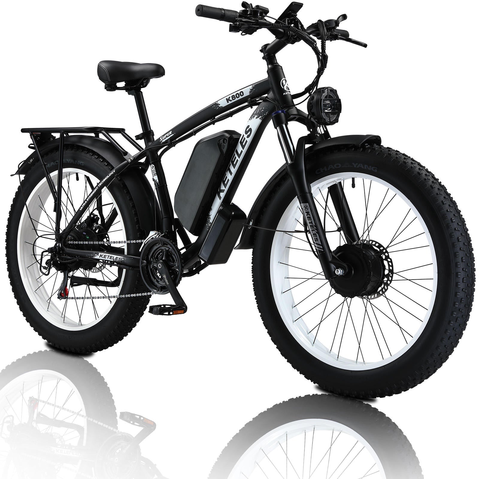keteles elektrofahrräder KETELES K800 2000W Dual Motor Electric Bike 48V 23AH Fat e-bike | KETELES Official – KETELES Online Store