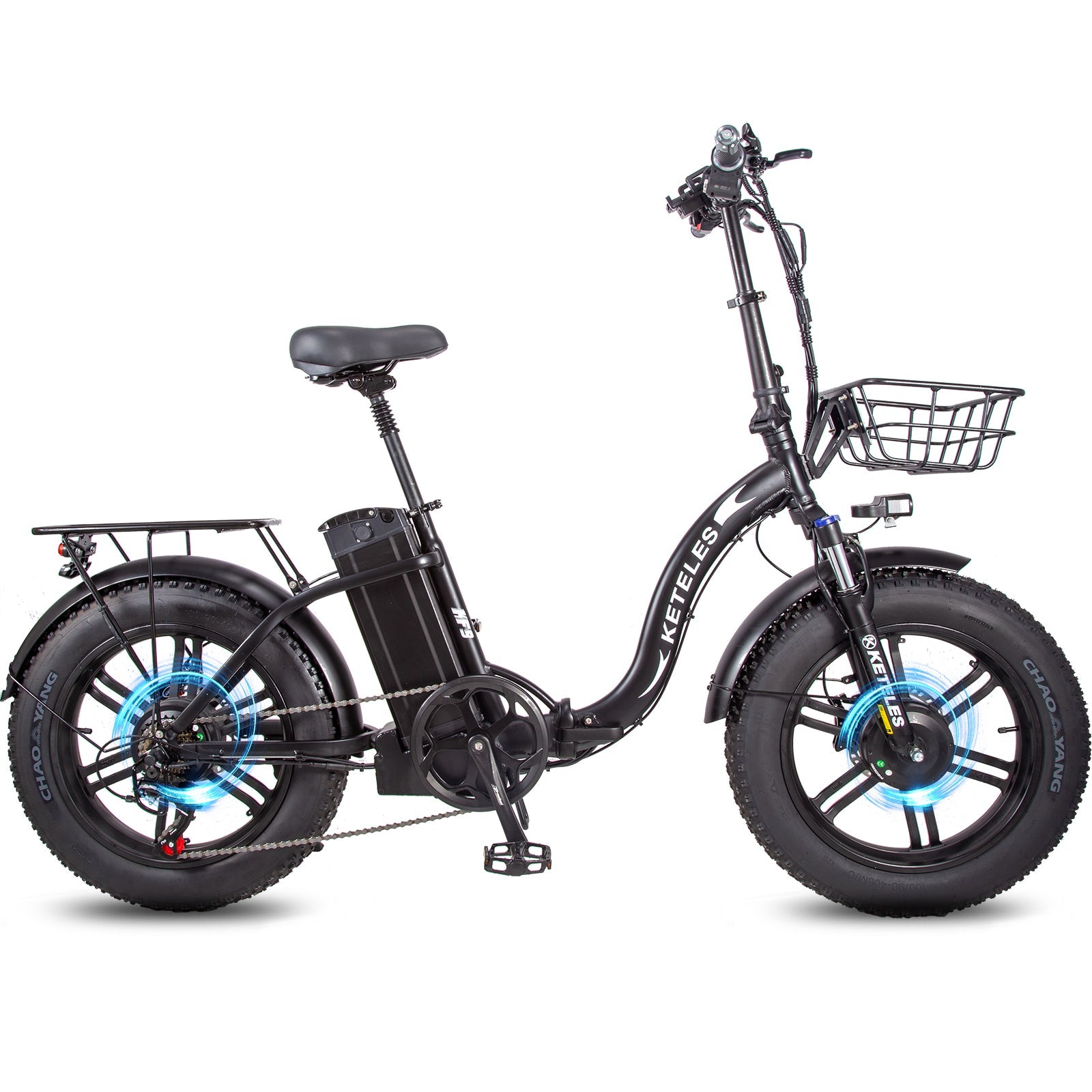 opvouwbare elektrische mountainbike KETELES KF9 2000W 48V 26AH Opvouwbare elektrische fiets met dubbele motor –  KETELES Online Winkel
