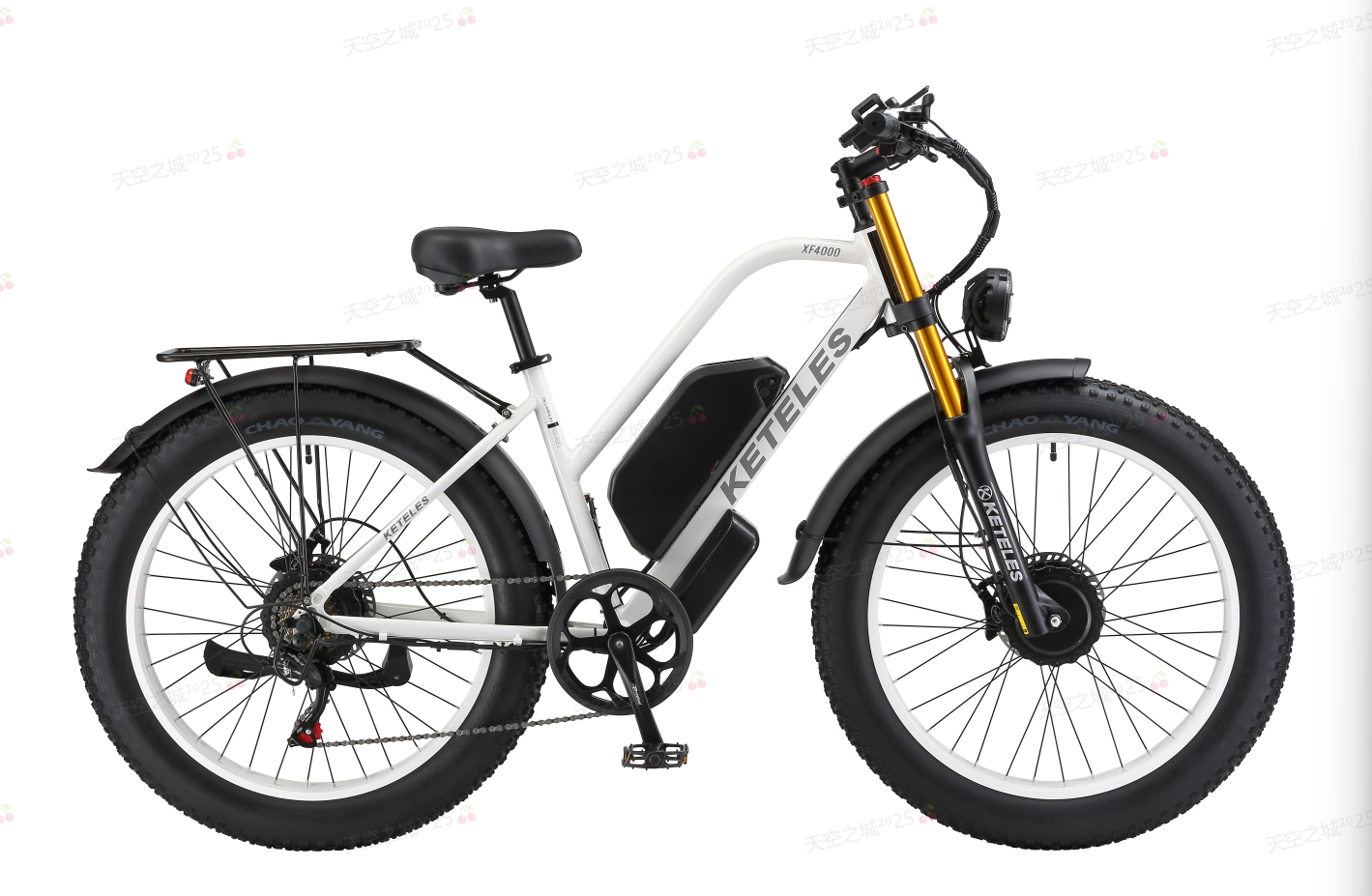 KETELES XF4000 Electric Bike 2000W Dual Motor 48V 23AH Fat Tire