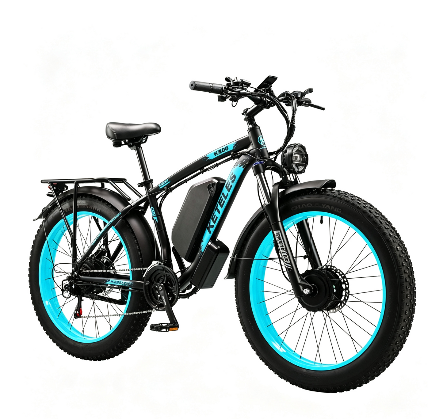 KETELES K800 4000W 52V32AH Dual Motor Fat Mountain E-Bike
