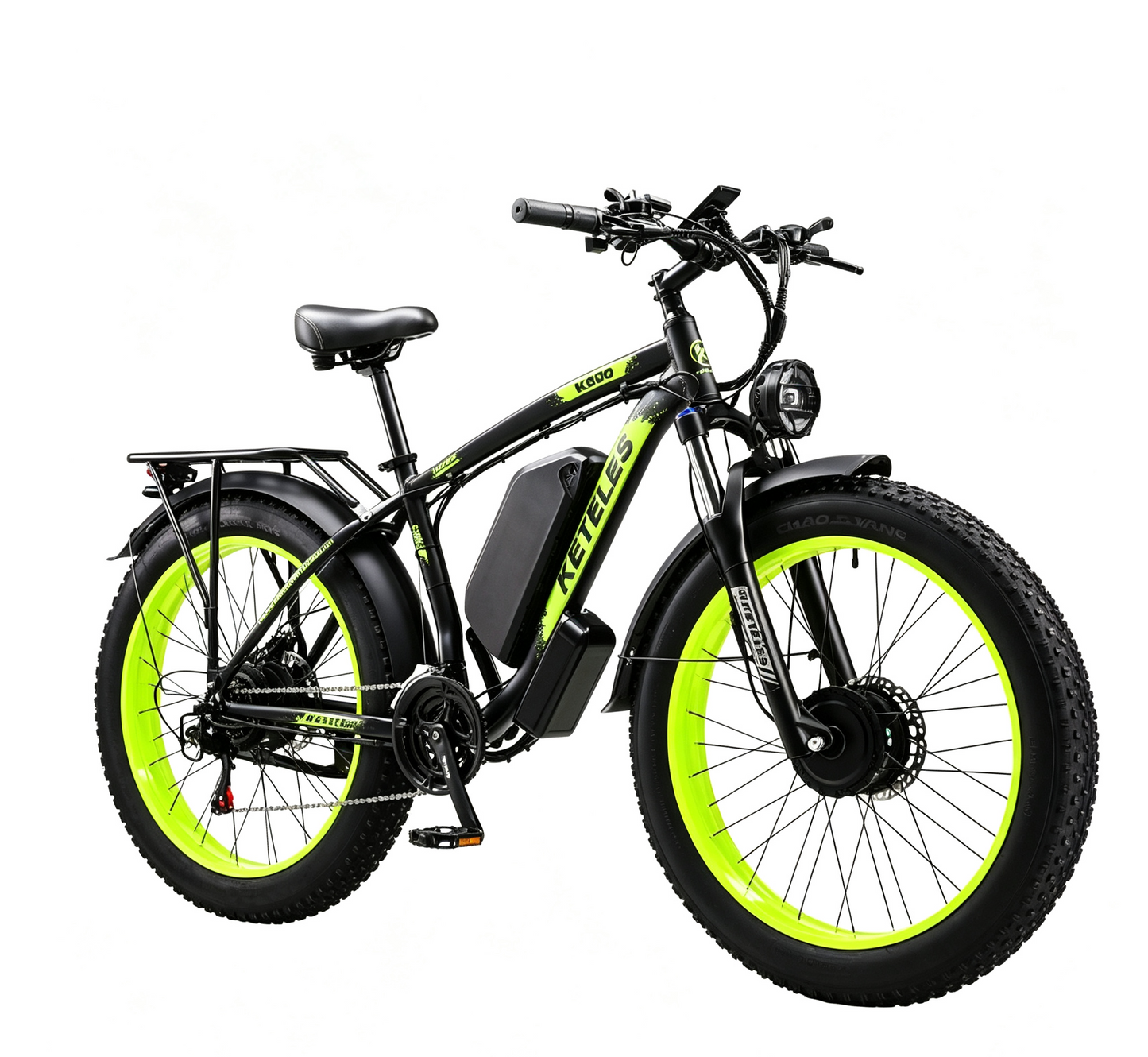 KETELES K800 4000W 52V32AH Dual Motor Fat Mountain E-Bike