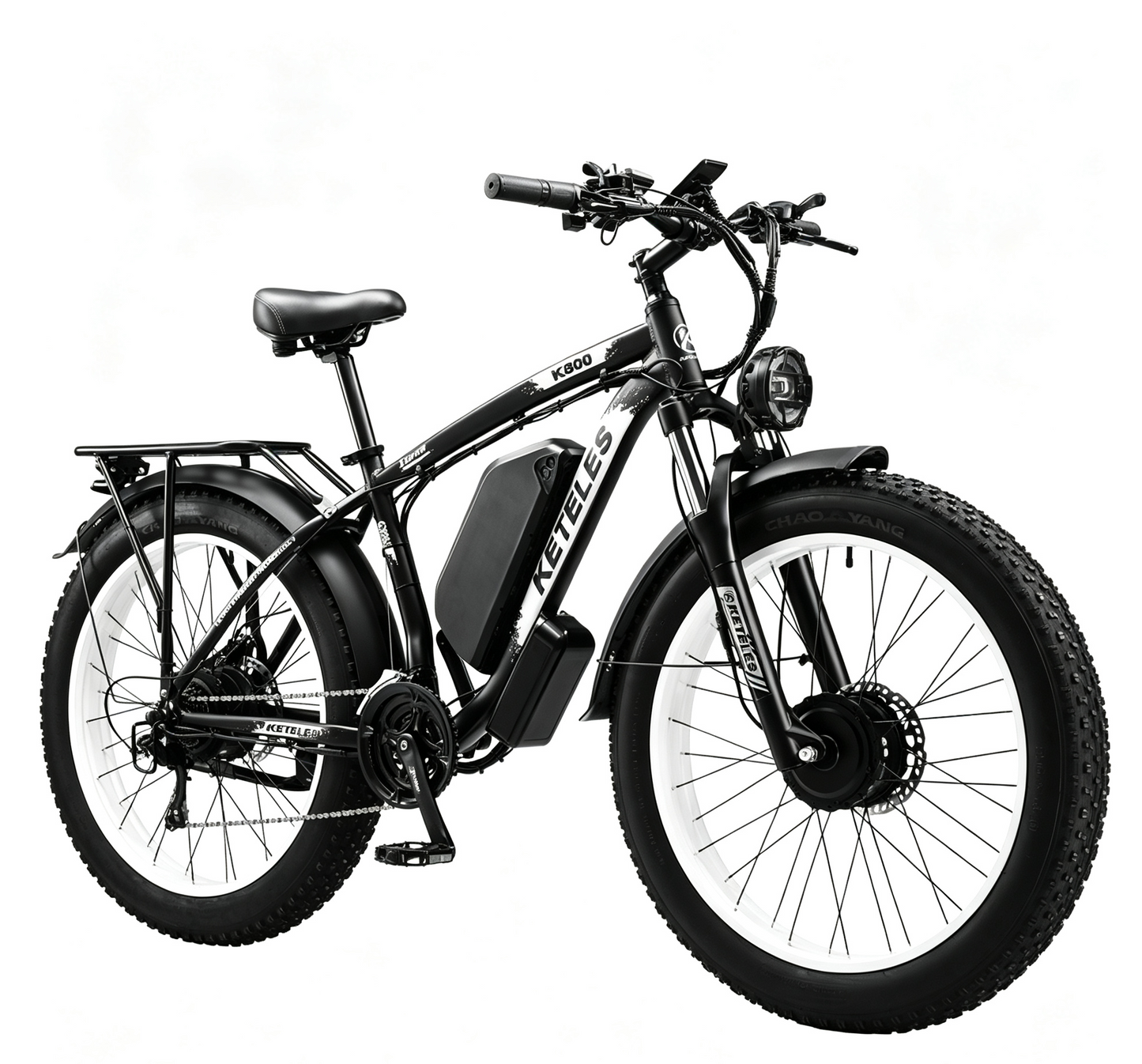 KETELES K800 4000W 52V32AH Dual Motor Fat Mountain E-Bike