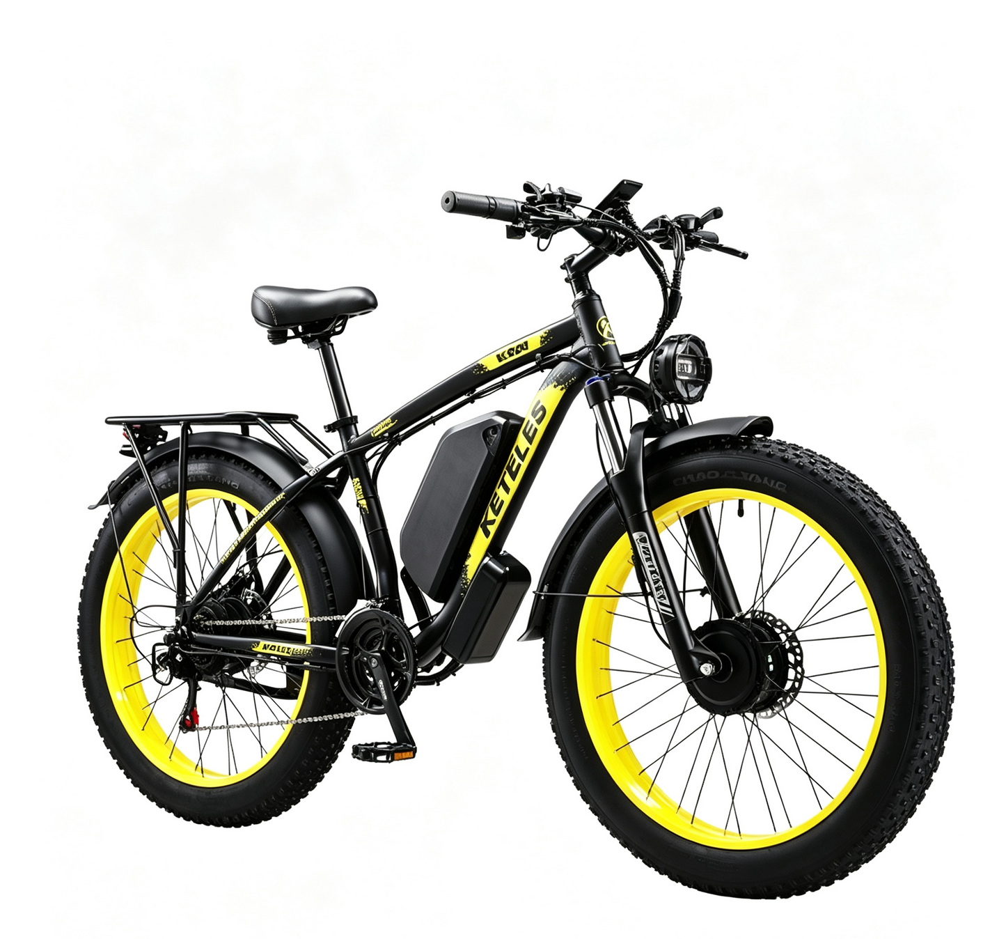 KETELES K800 4000W 52V32AH Dual Motor Fat Mountain E-Bike