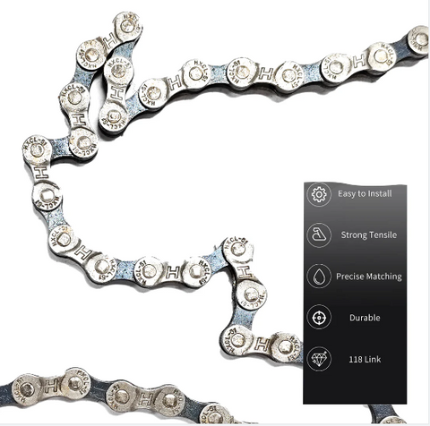 keteles K800 ebike Chain 118 Link