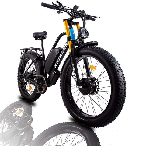KETELES XF4000 Electric Bike 2000W Dual Motor 48V 23AH Fat Tire