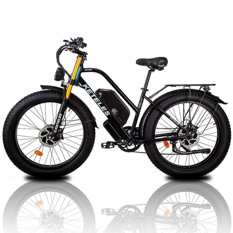 KETELES XF4000 Electric Bike 2000W Dual Motor 48V 23AH Fat Tire